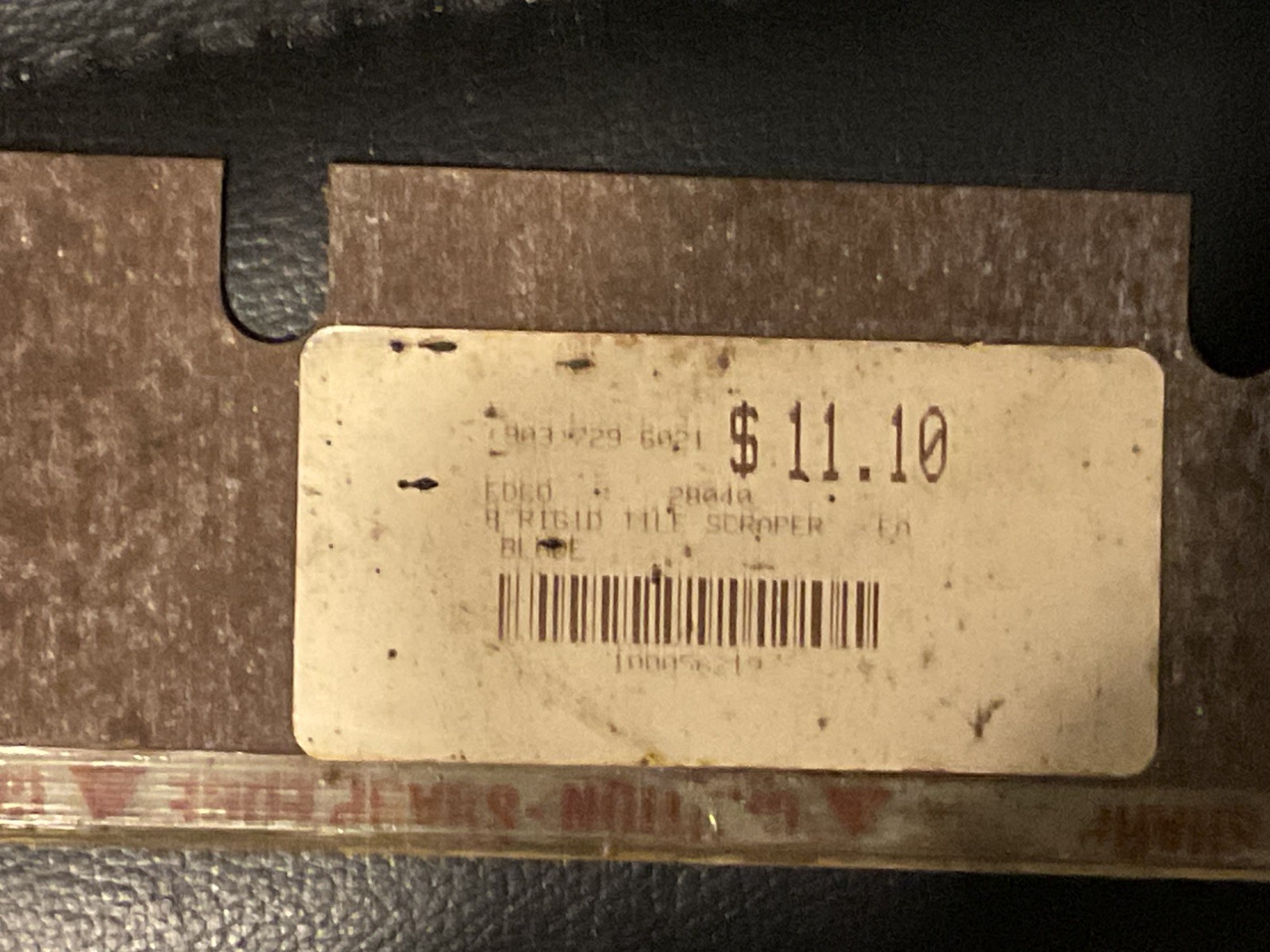 EDCO 28040 - 8" RIGID Scraper Blade, Pack of 2