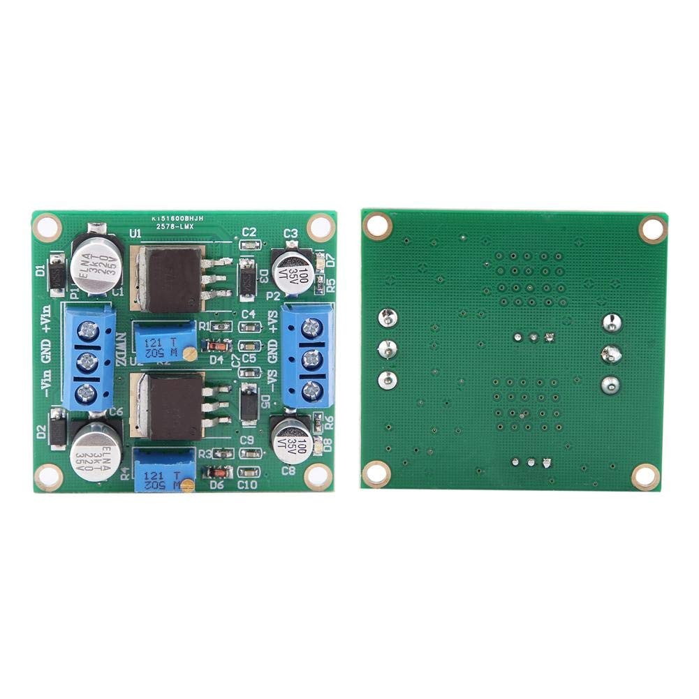 LM317/337 Positive Negative Voltage Stabilizing Power Regulator Module Tool