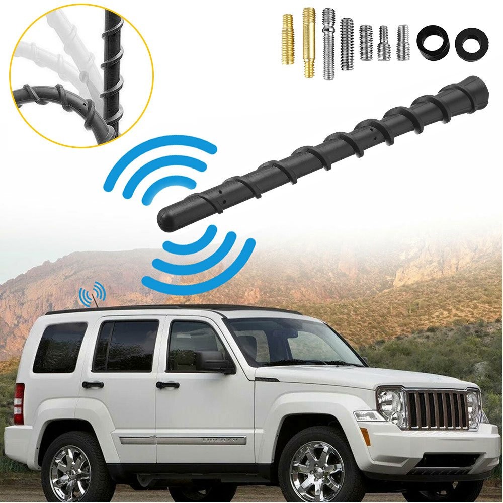 Universal Car 7" Radio Antenna FM AM Yacht Aerial ATV UTV Motorcycle Truck Van