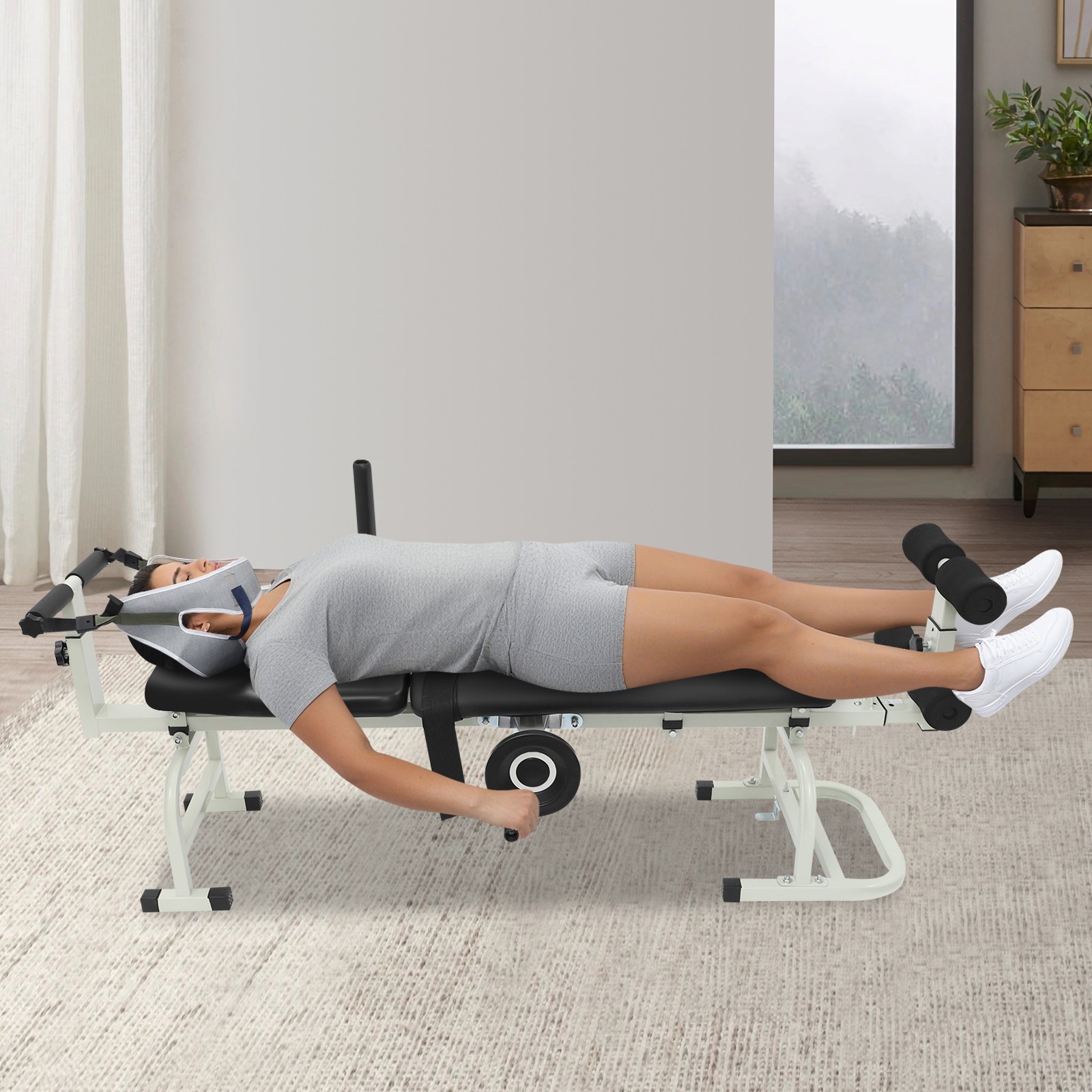 Multifunctional Neck Stretcher Cervical Stretch Device For Home Use , Hospitals