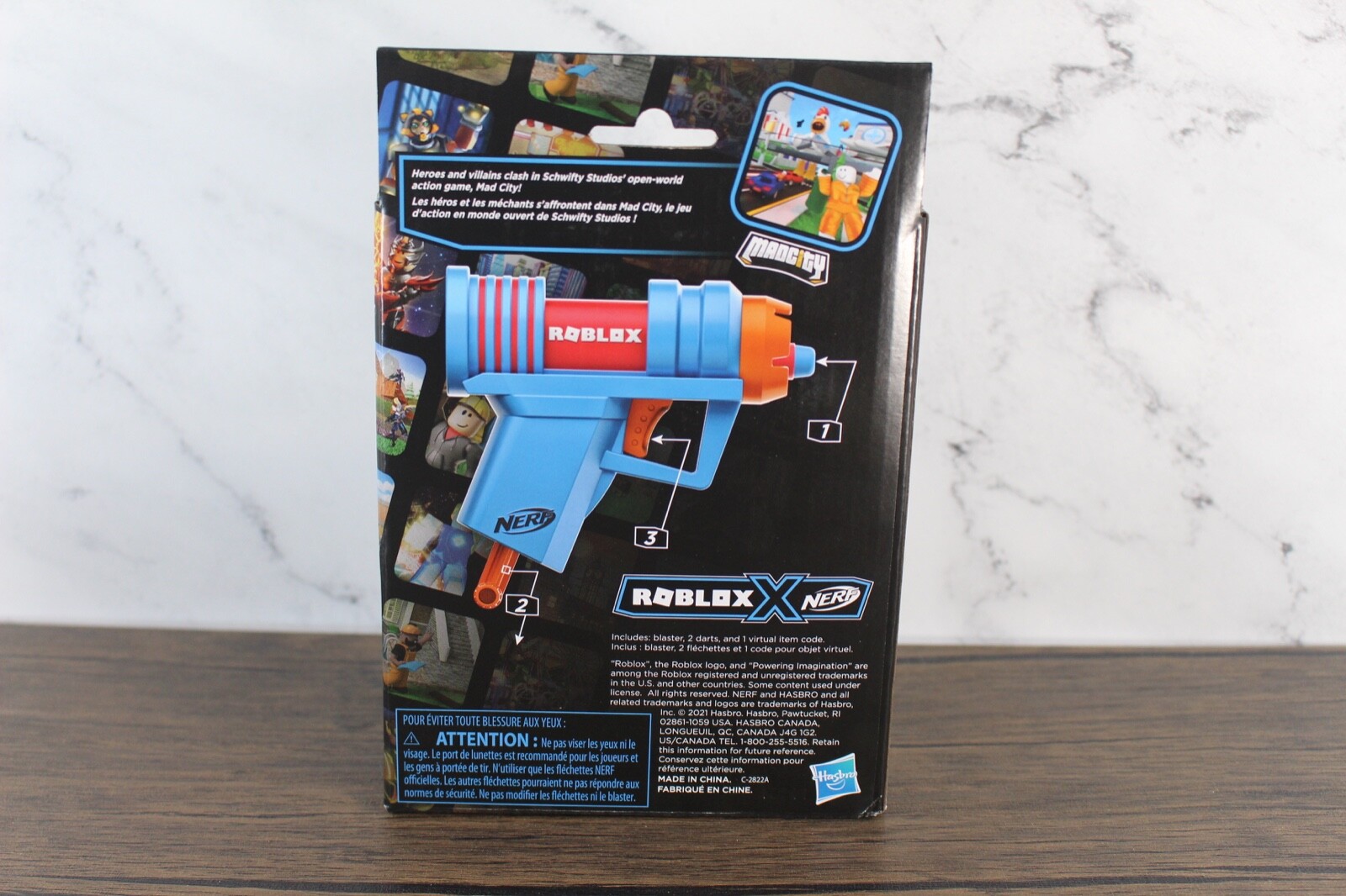 New Roblox Nerf "Madcity Plasma Ray" Gun (Sealed W/Code)