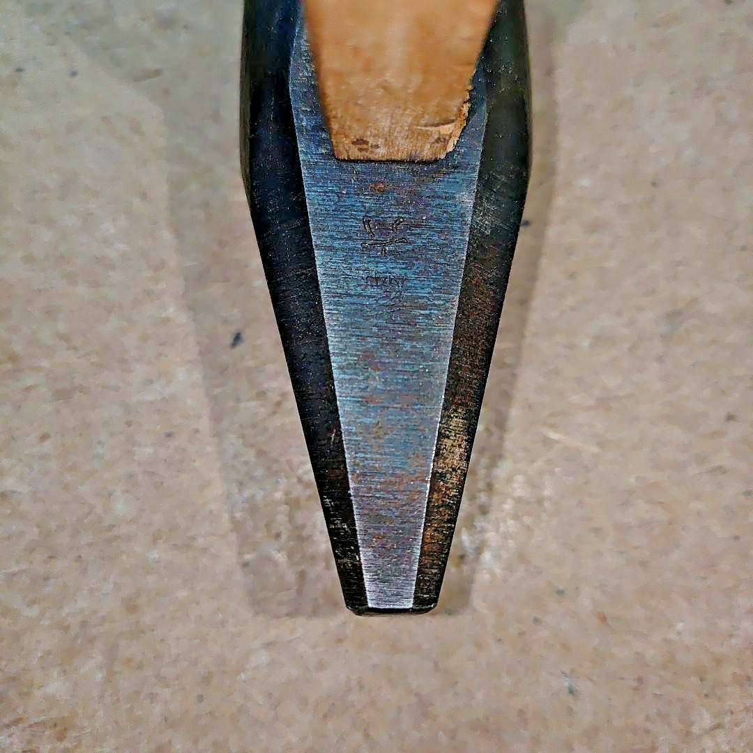 Touroku Genno Japanese Hammer Yamakichi Shape 300g W/ Handle Used