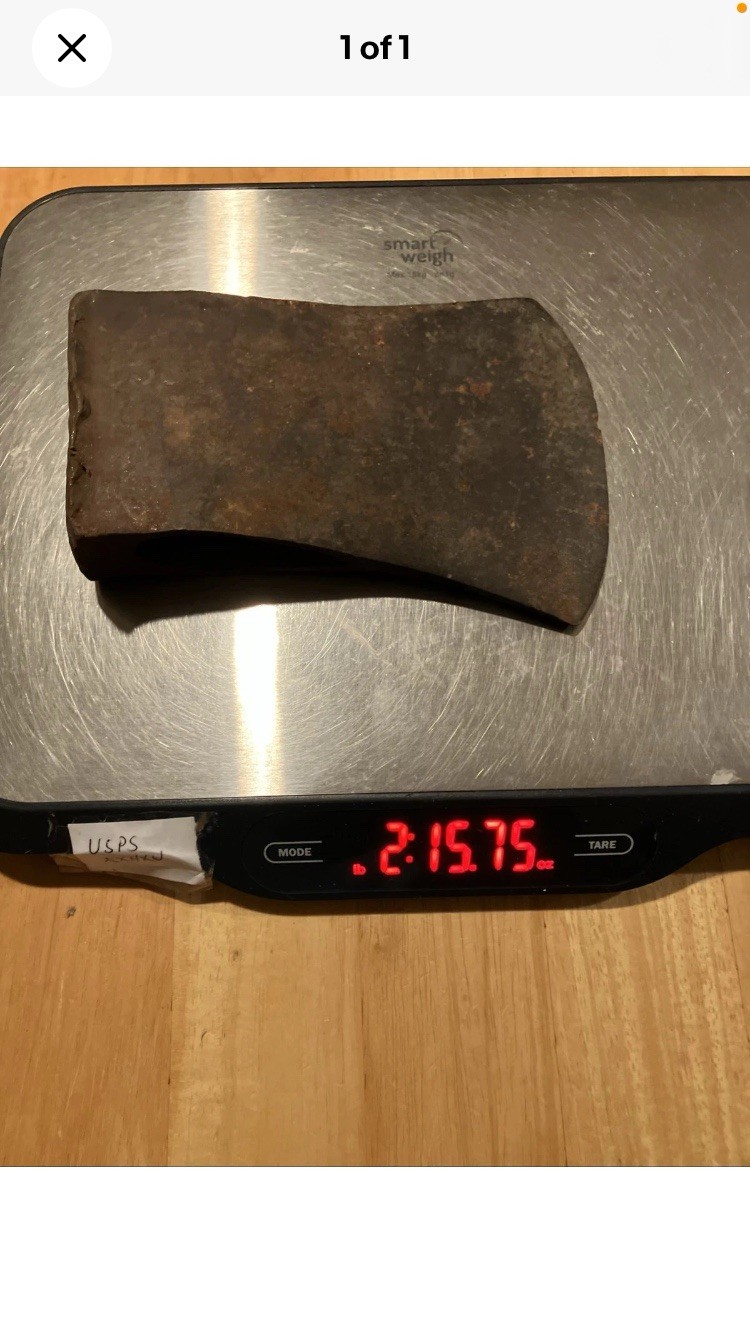 Vintage Mann Knot Klipper Axe Head