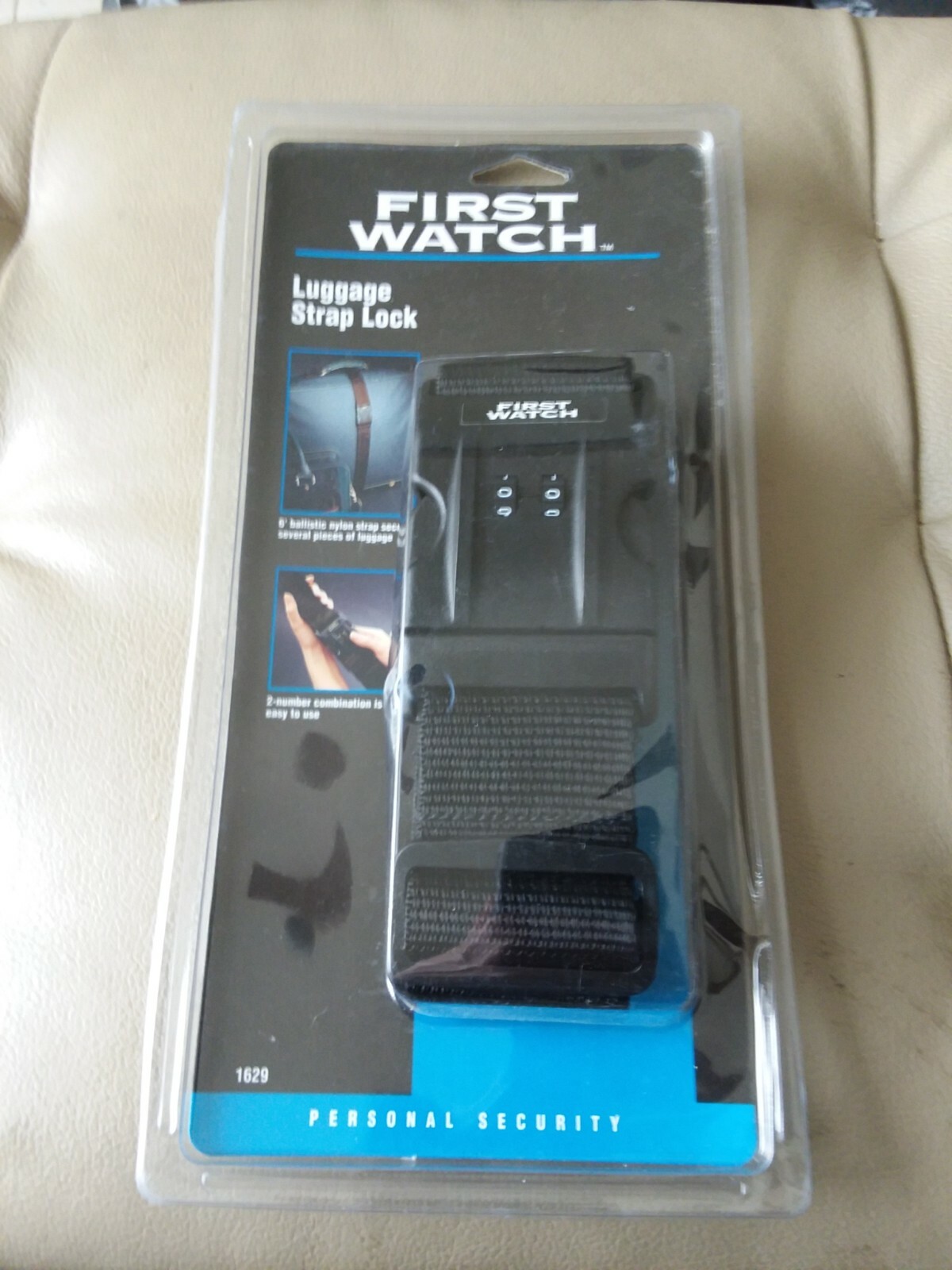 FIRST WATCH 6 foot luggage strap lock