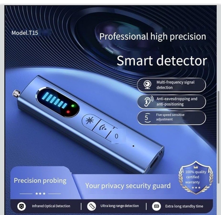T15 Hidden Camera & Mic Detector Wireless Signal Infrared Scanner