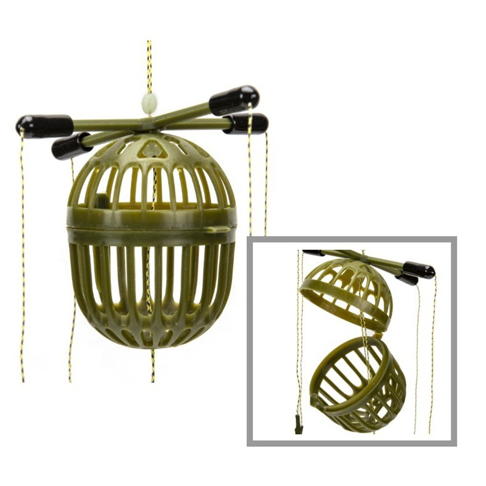 Fishhook Hook Rig Set Bait Feeder Fishing Feeder Holder Fishhook Feeder Tackle