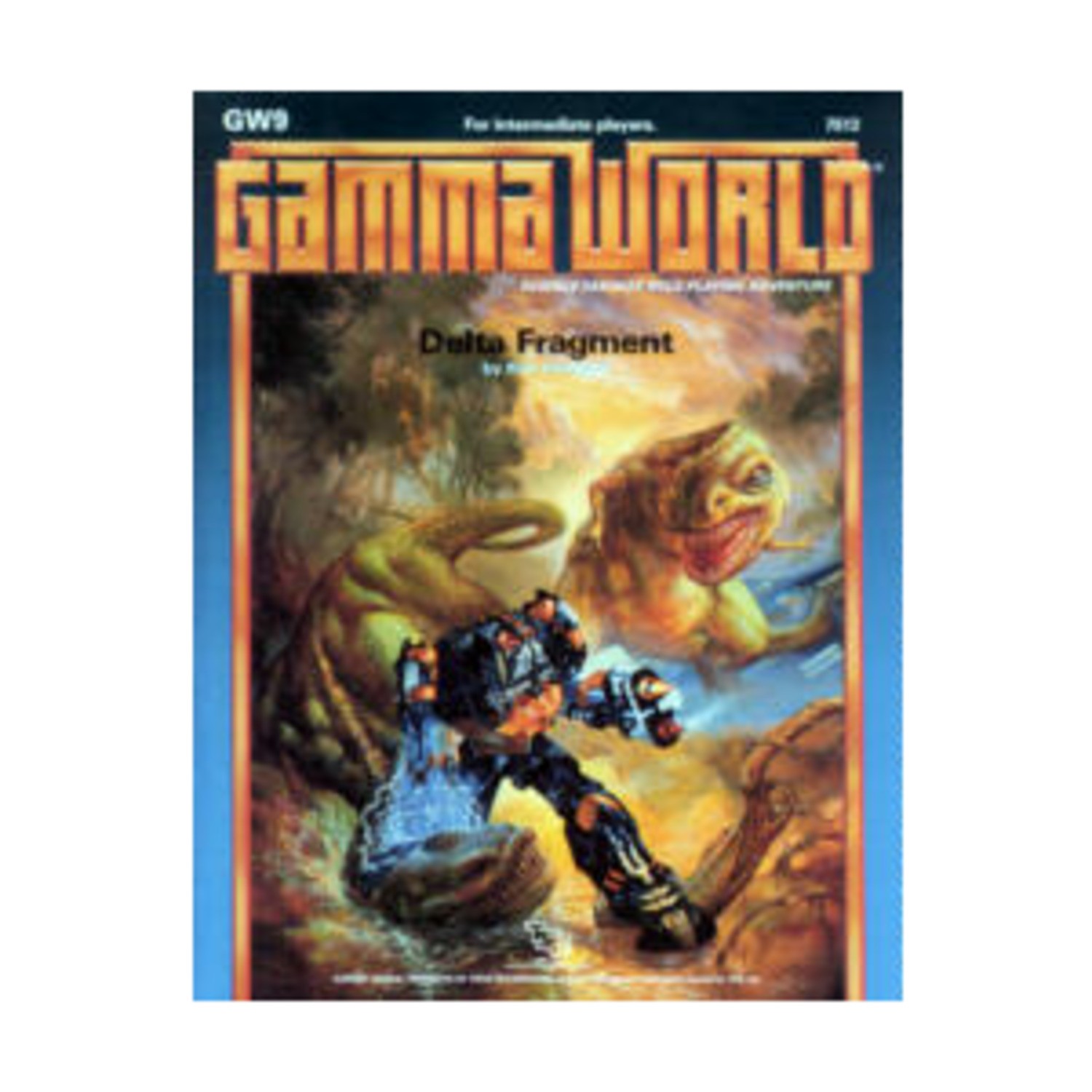 TSR Gamma World Delta Fragment Fair+