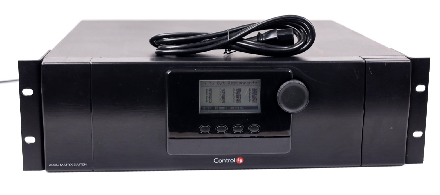 Control4 16 Channel Audio Matrix Switch AVM-16S1-B r370