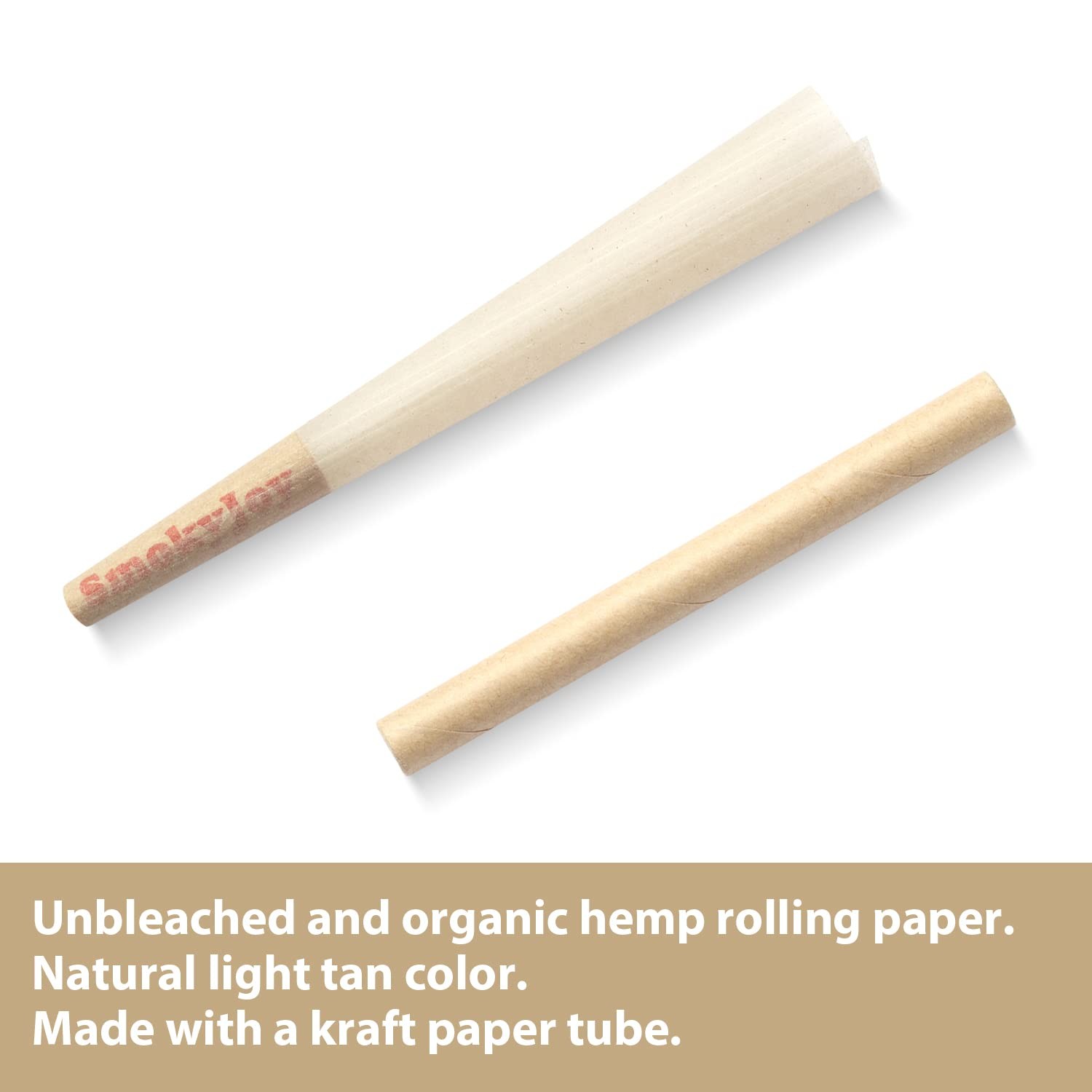 100 Pack 1 1/4 Size Cones Rolling Papers Pre Rolled Paper Cones - Pr