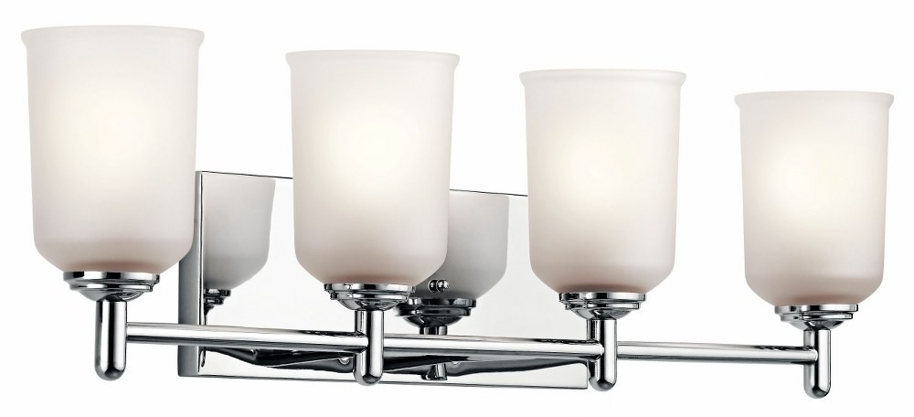 Shailene - 4 Light Bath Vanity Approved for Damp Locations - with Transitional