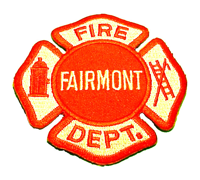 FAIRMONT  MINNESOTA  MN MARTIN COUNTY 3 1/2"  FIRE DEPT  PATCH  FREE SHIPPING!!!