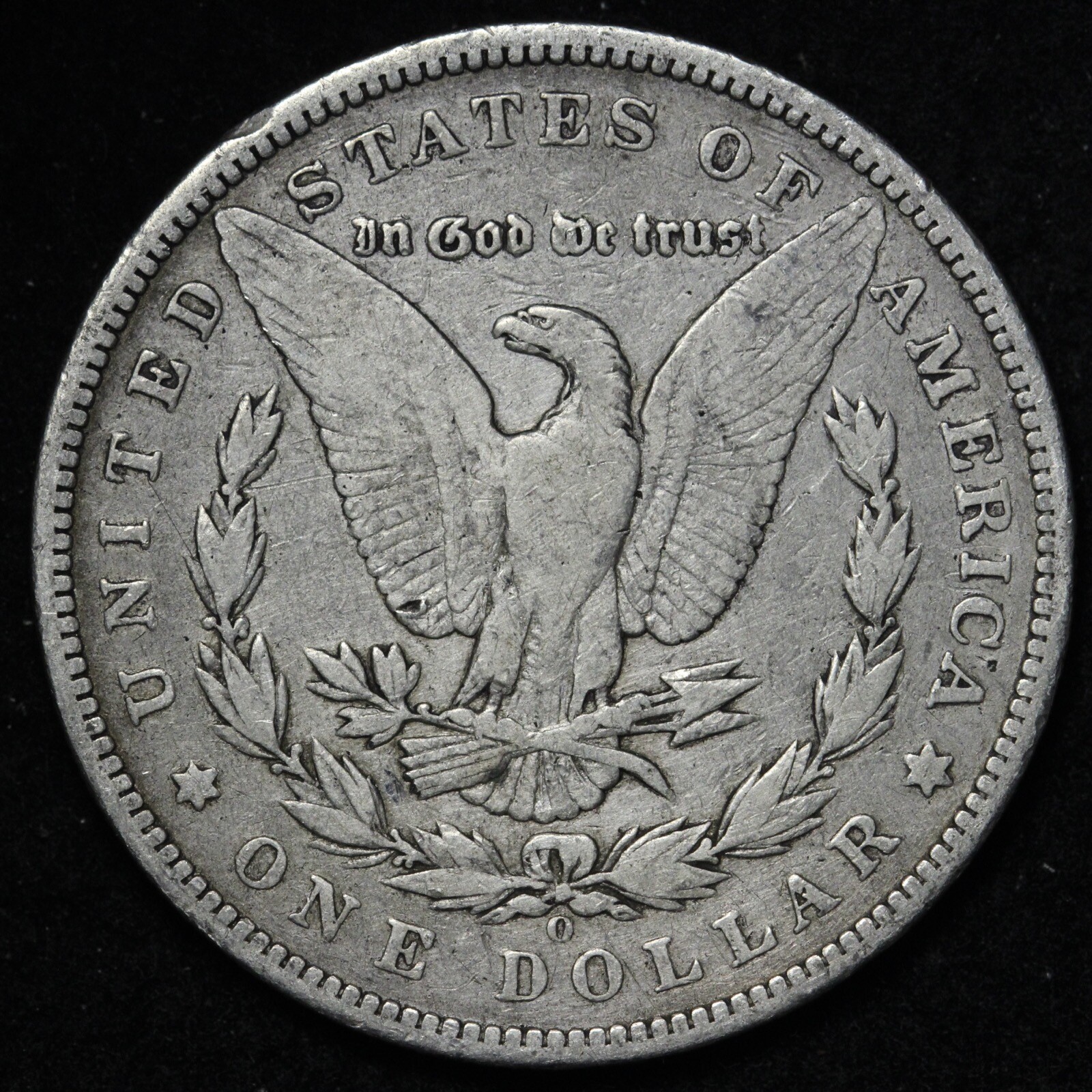 1896-O Morgan Silver Dollar CHOICE FINE E715