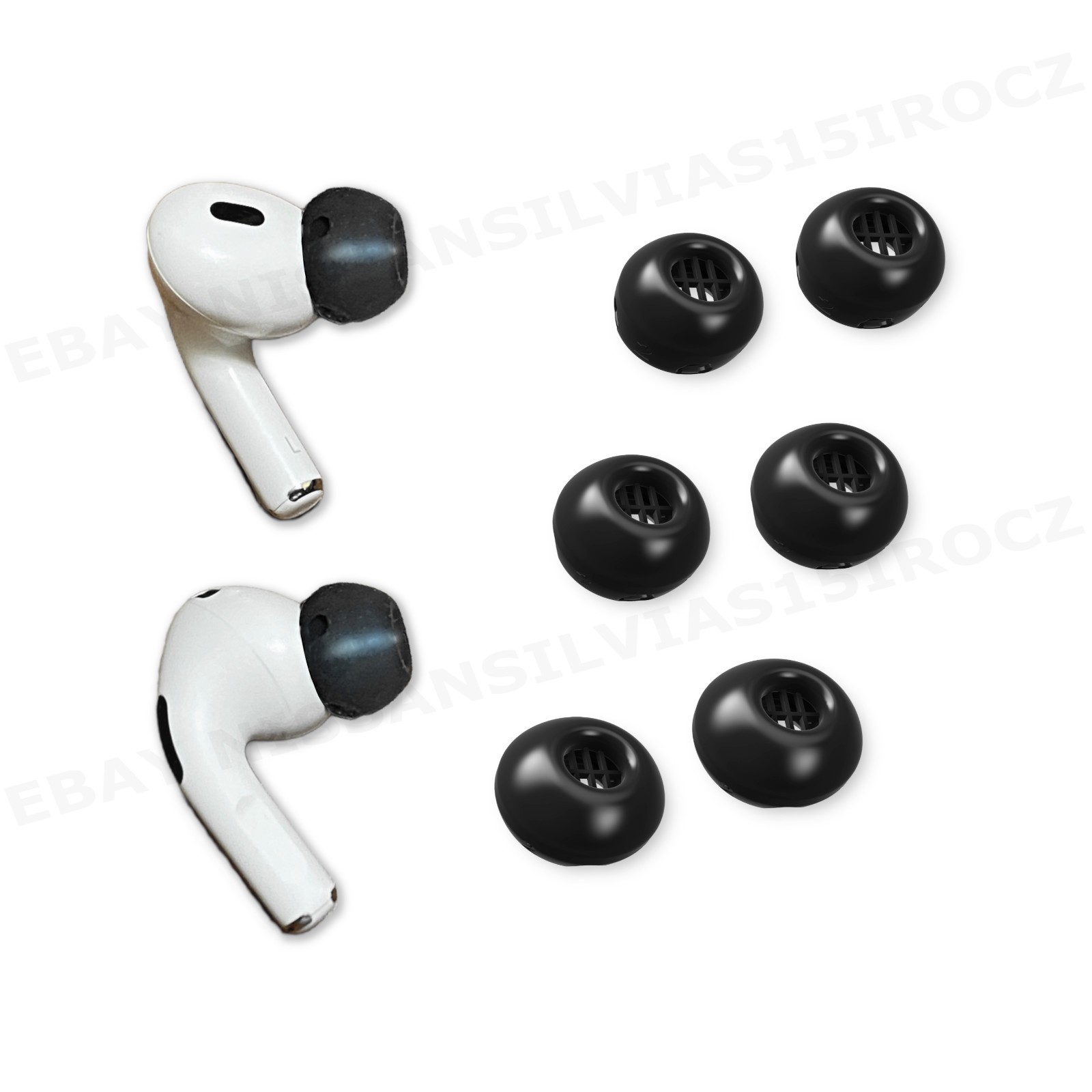 Custom Size Silicone Ear Tips For Apple Airpods Pro 3 or Pro 2 or 1 Headphones