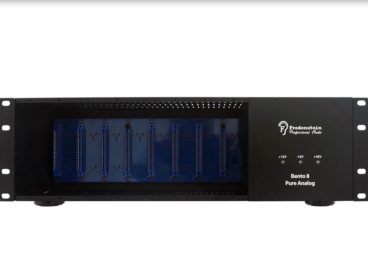 Fredenstein Bento 8 500-Series Rack - Compressor buss linking - pure analog