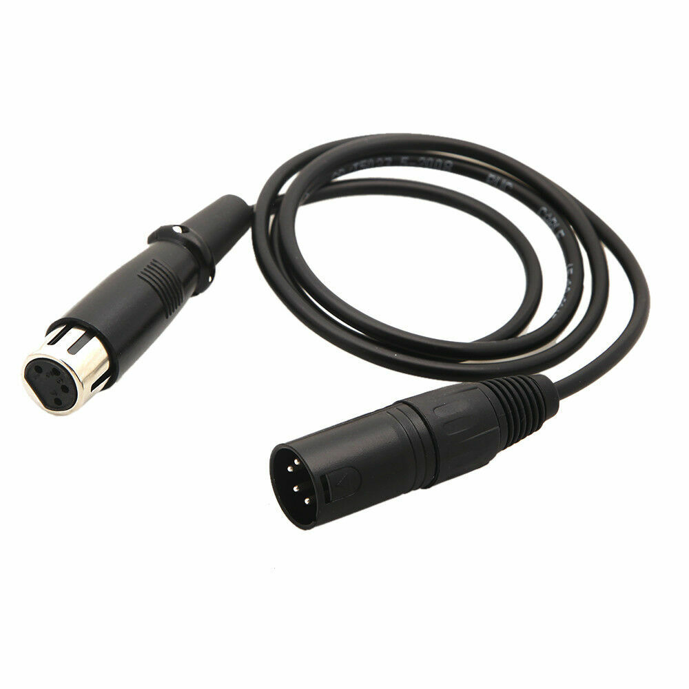 3ft 4 pin XLR Male to Female Power Cable Extension for  Sony F55/F5