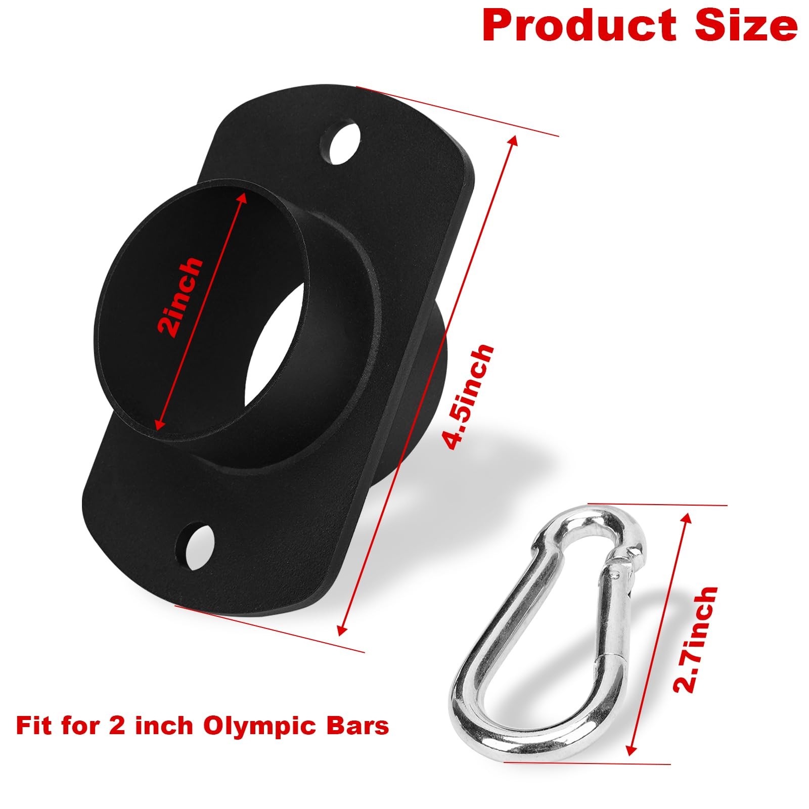 Landmine Eyelet Attachment,TBar Row Platform Post Insert Landmine Attachment ...