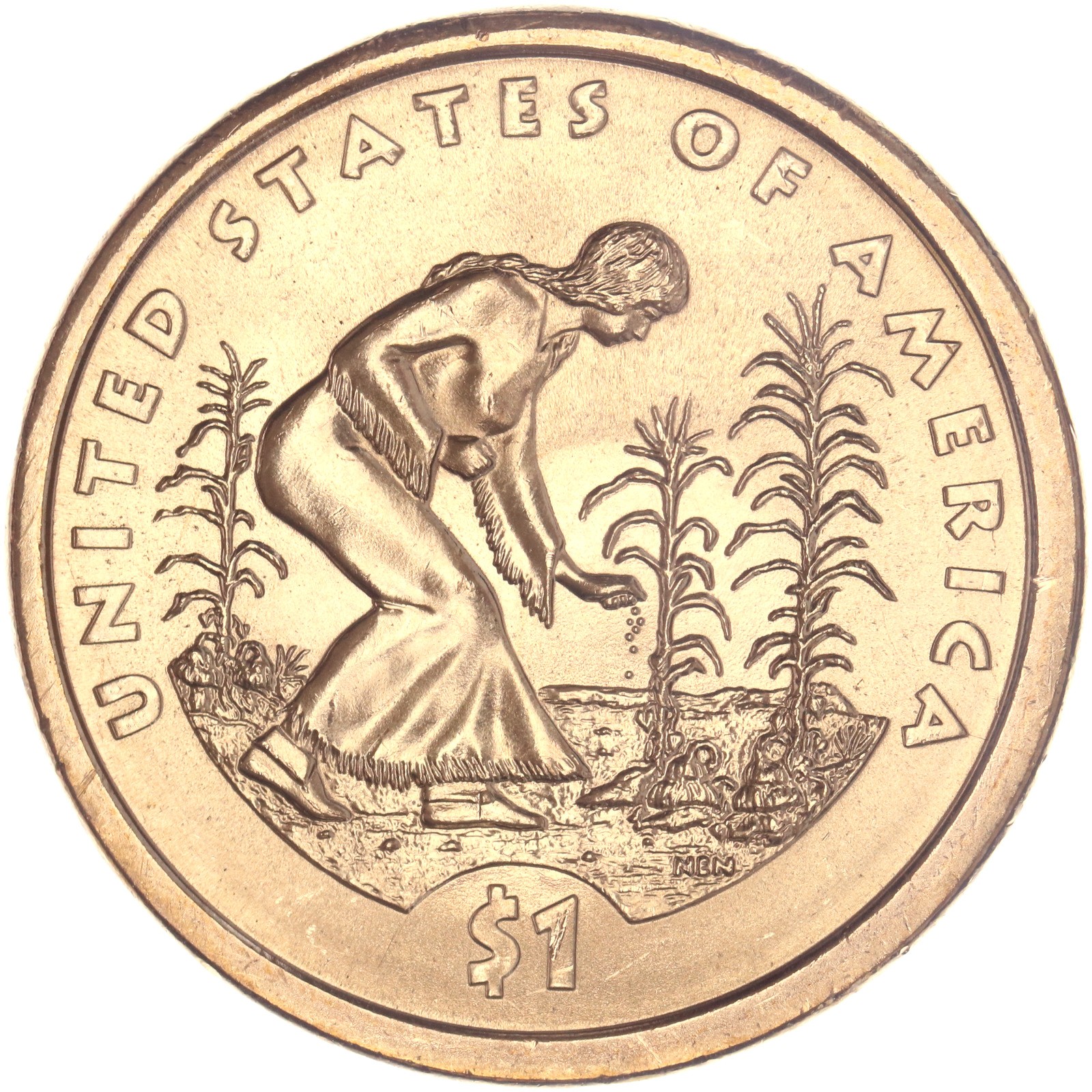 2009 P Native American Sacagawea Dollar Gem BU See Pics Q699