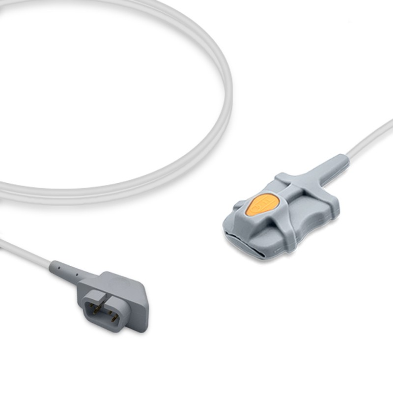 975AD-3 Compatible Adult Soft Tip SpO2 Sensor for Criticare/CSI 1.0m (1Pc)