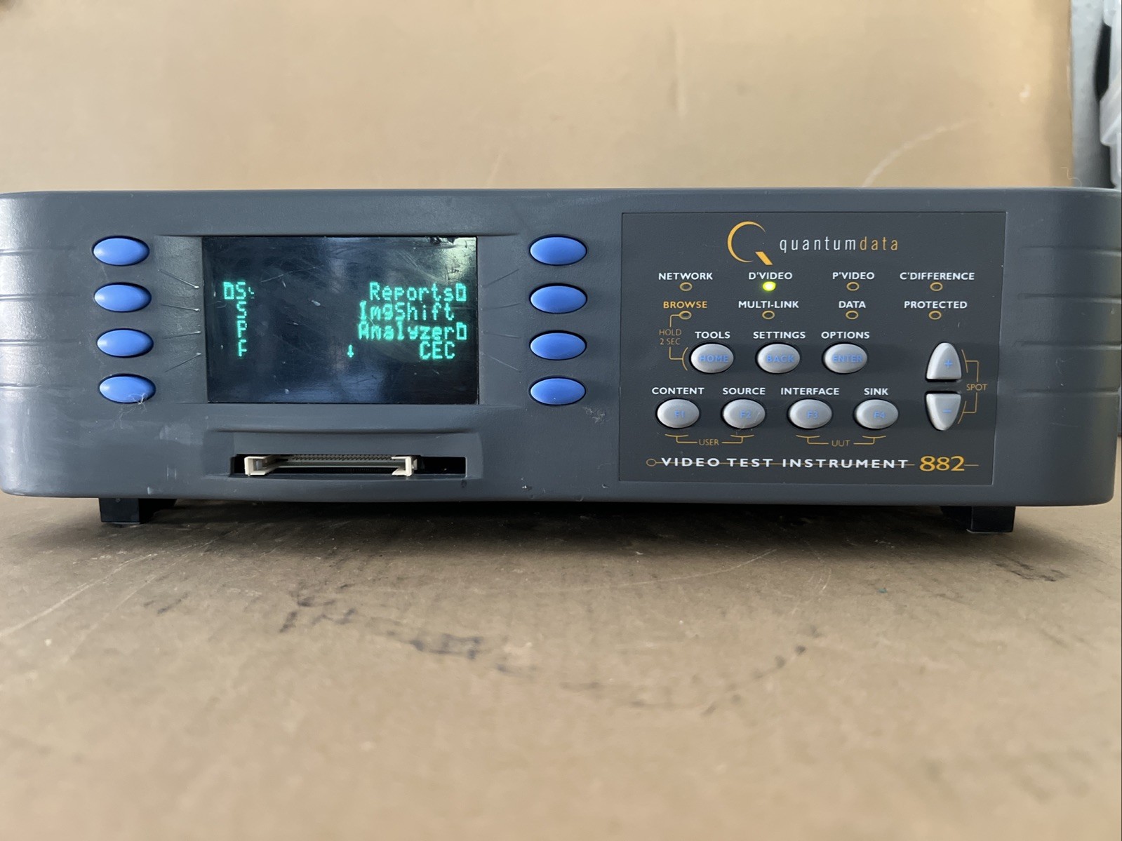 Teledyne lectoy 882E Video quantum data