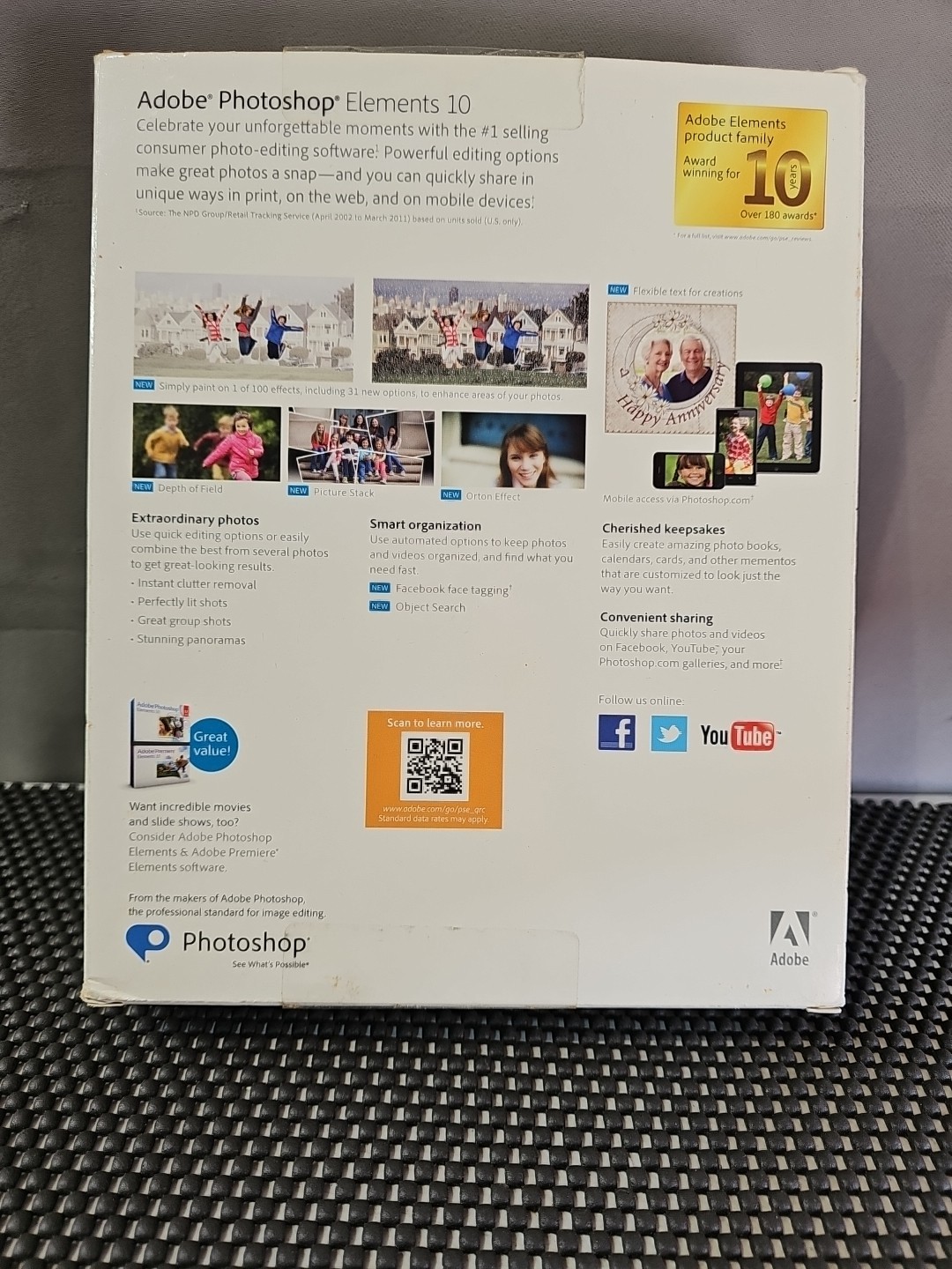 Adobe Photoshop Elements 10 (Open Box Never Use)