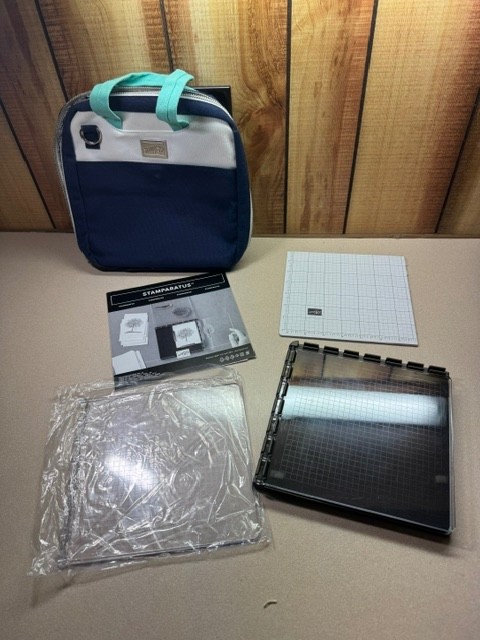 Stampin' Up! Stamparatus Stamping Platform Carrying Case Bag & Accessories 2