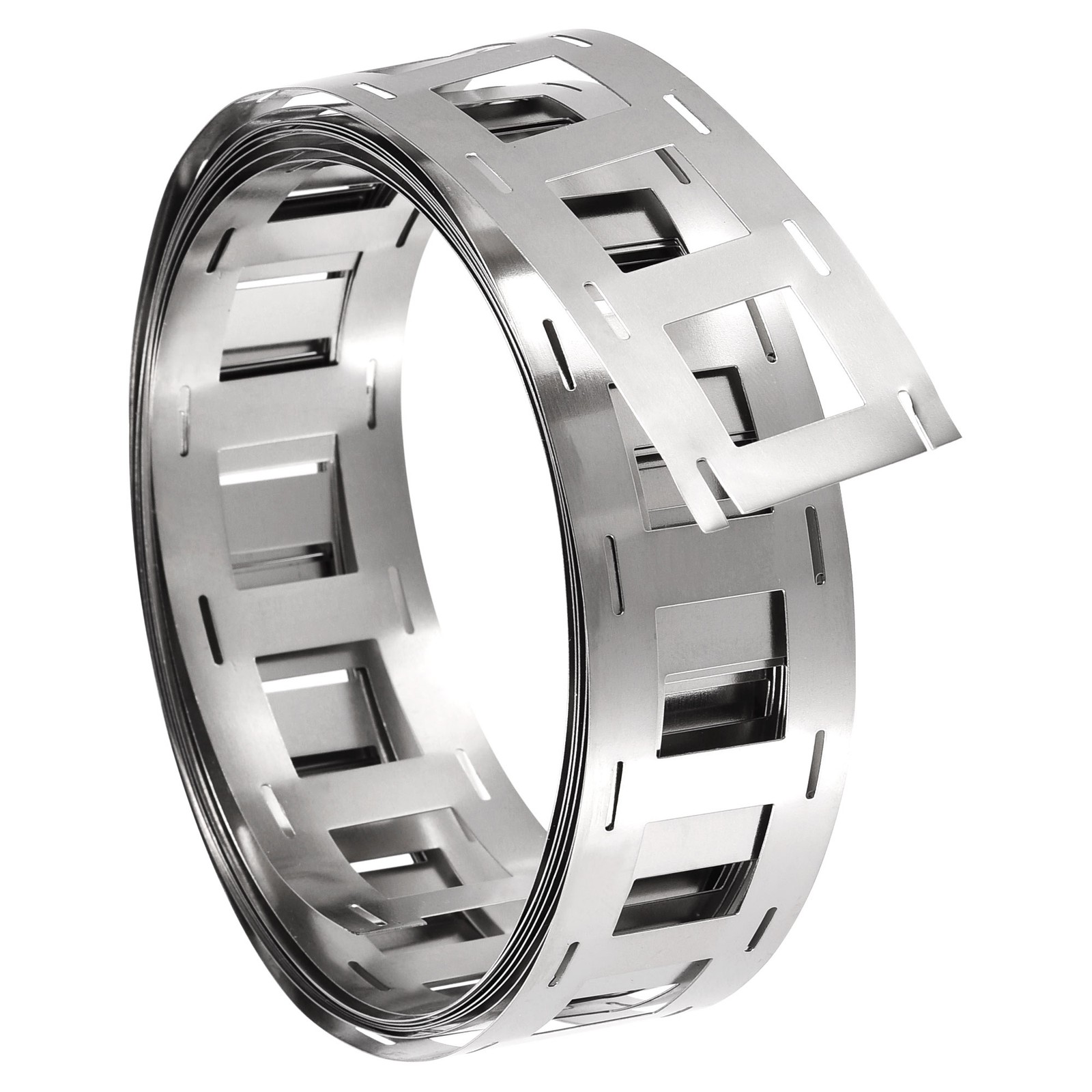 1 Roll 2m Nickel-Plated Steel Strip Steel Tape for Li Battery Welding 27x0.15 mm