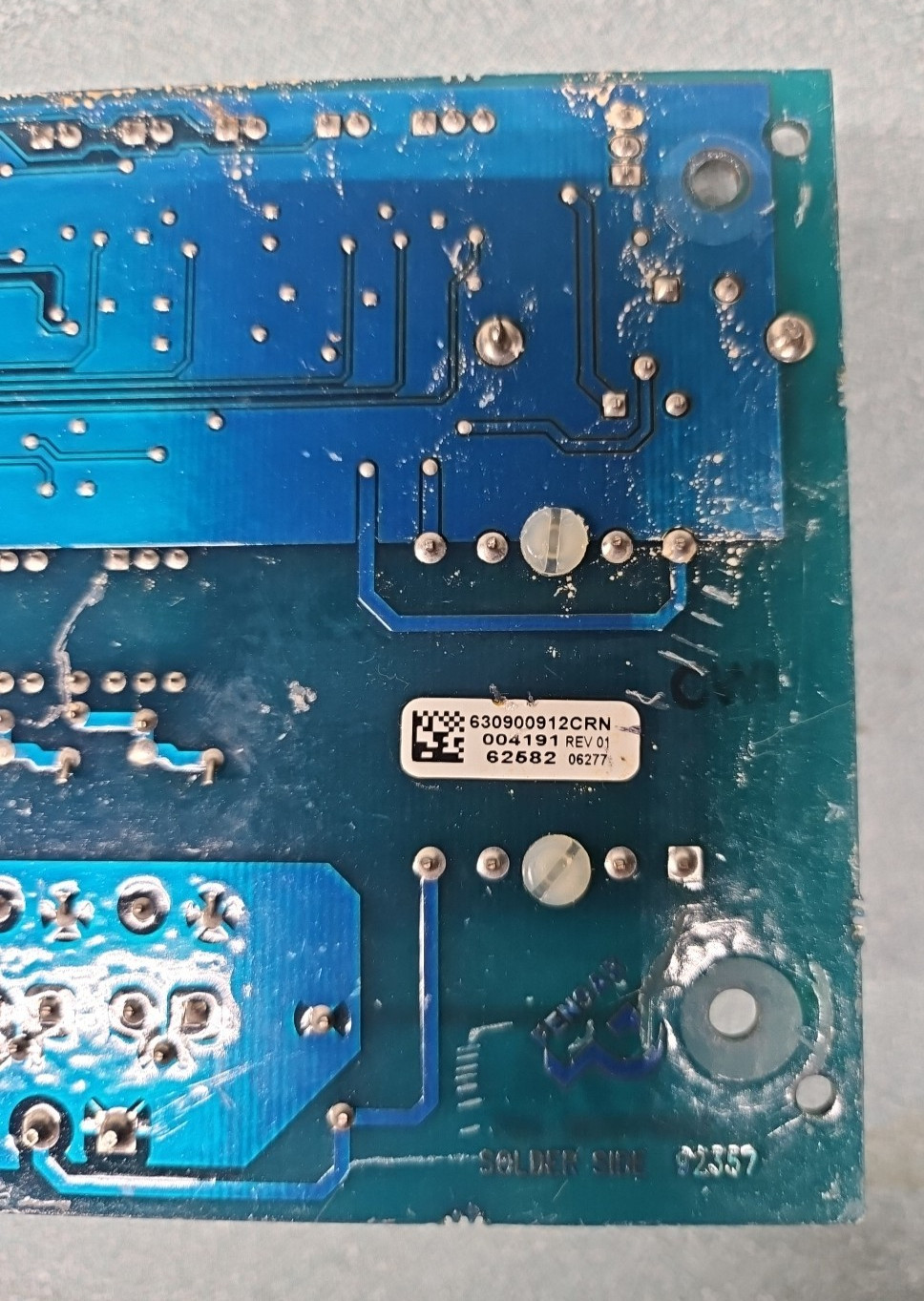 Cornelius 630900912 Control Board I-Series EXT SF