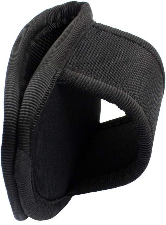 Flashlight Holster for Duty Belt, Open Top D Cell Compact Light Holder Case, Nyl