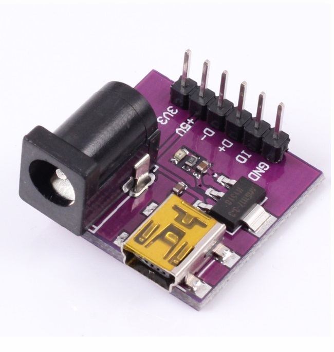 2 PCS AMS1117-3.3V Mini USB 5V/3.3V DC Perfect Power Supply Module L