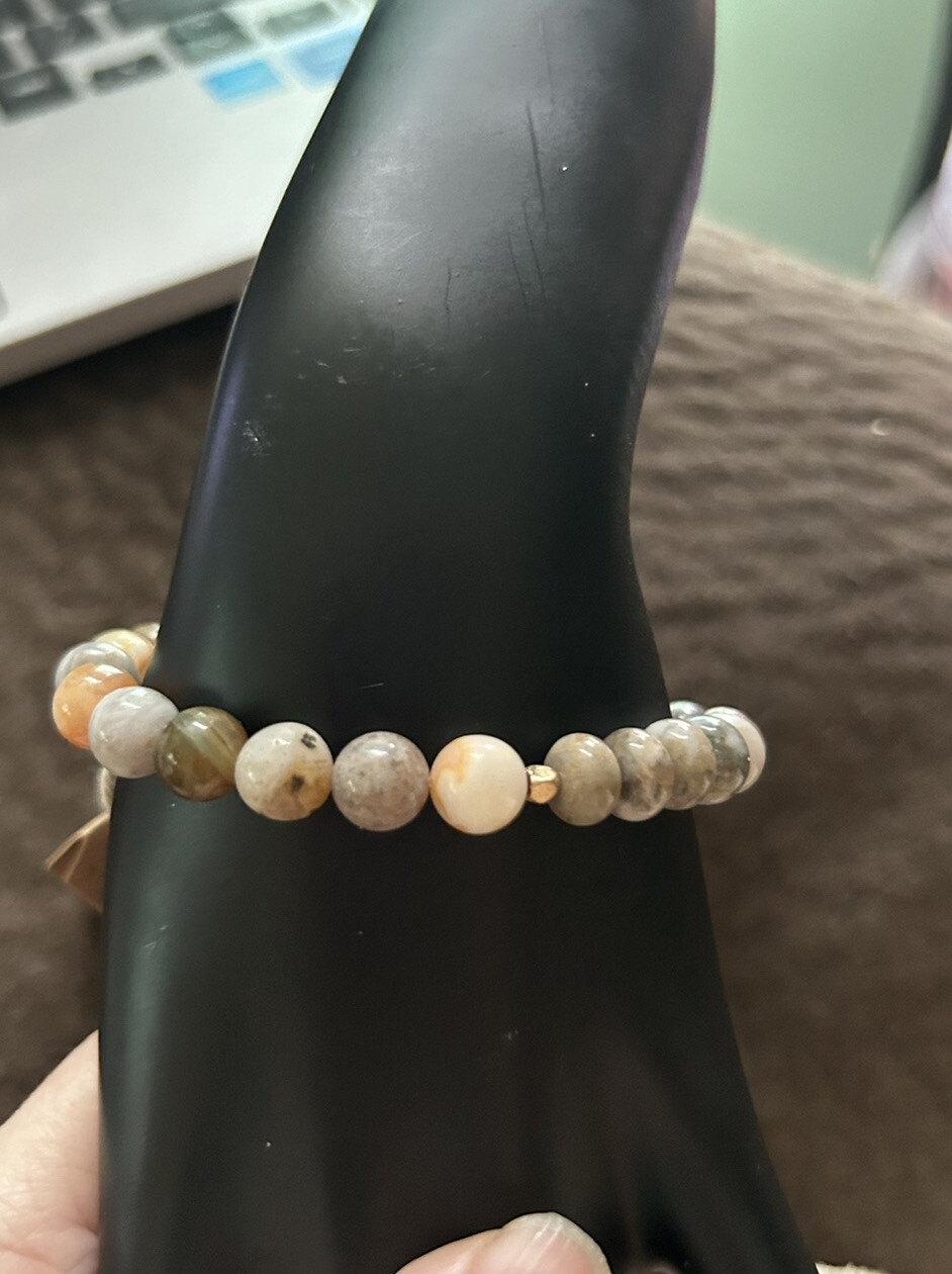 Scott Curated Wears Mexican Onyx Bracelet