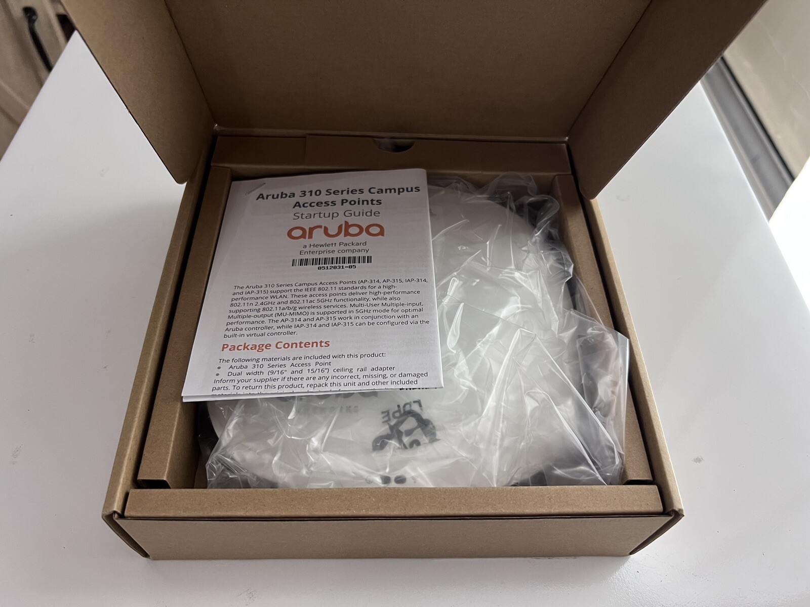 New Aruba APIN0315 Instant Lap-315 Wireless Access Point (WAP)