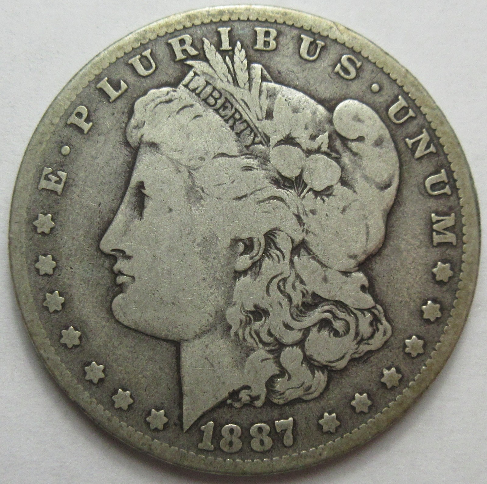 1887-O Silver Morgan Dollar -Fine- (#428L)