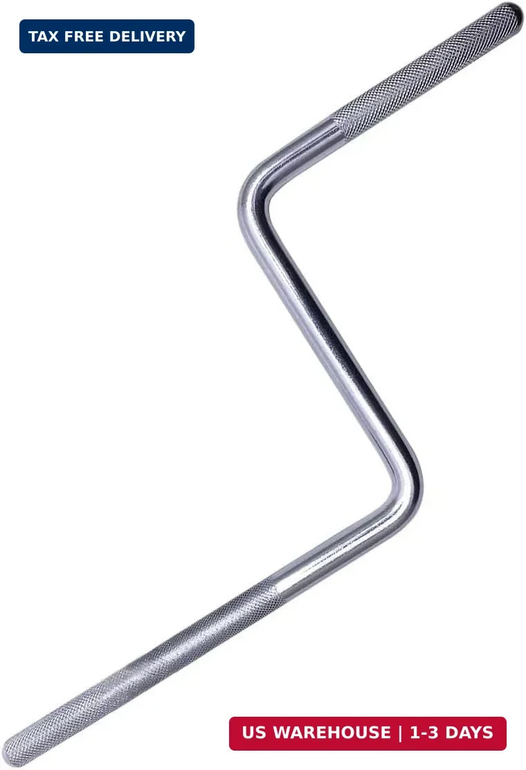 Percussion Cowbell Mount Rod Z-Shaped Rod for Drum Set Per