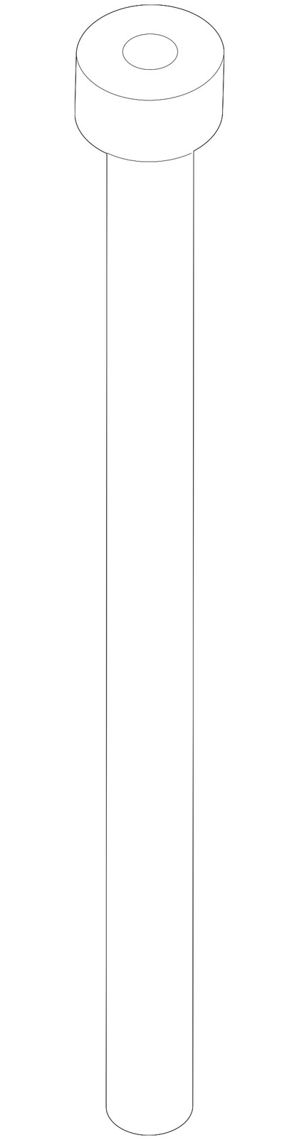 Genuine Volkswagen Drain Tube 510-827-861-A