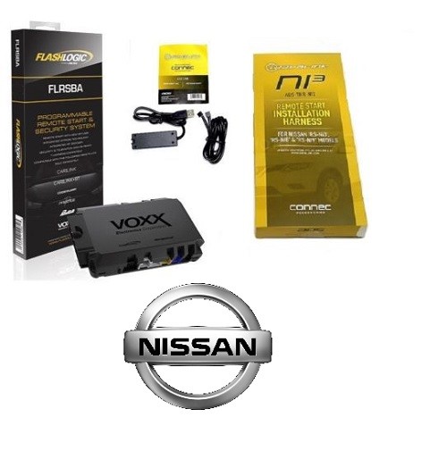 Flashlogic FLRSBA Remote Start Module 3X LOCK Start for Selected Nissan 2014-18
