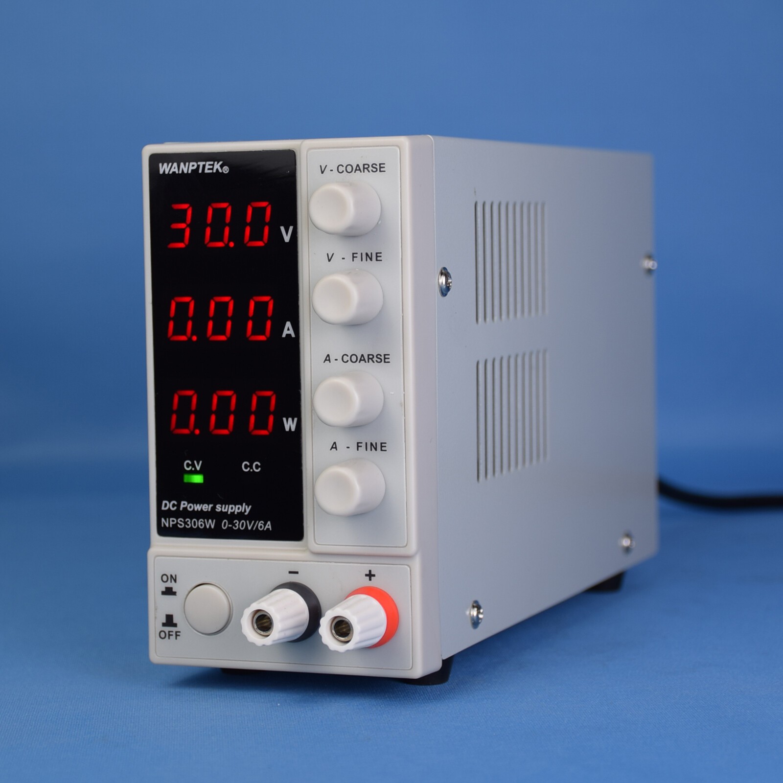 0-30V 0-6A Lab DC Bench Power Supply Variable Linear Adjustable Power Supply US