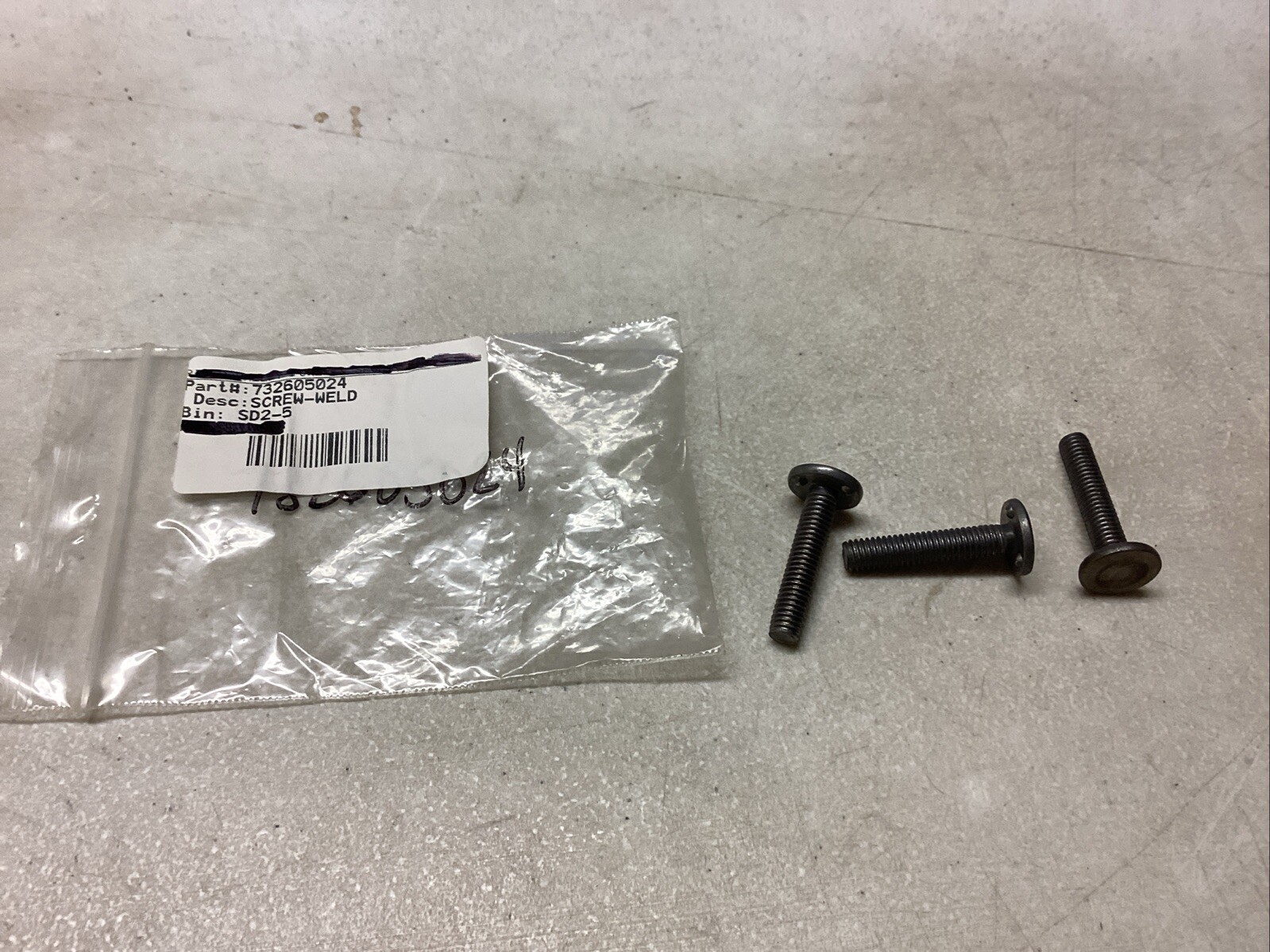 Ski-Doo Weld Screw 732605024 Qty-3