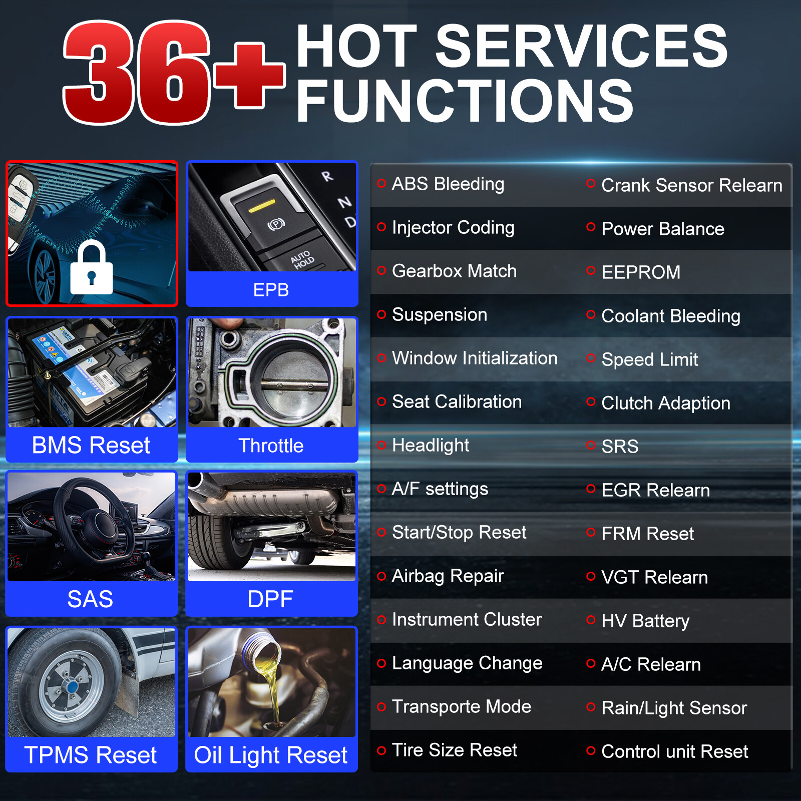 2024 XTOOL D7 V2.0 Full System Bidirectional OBD2 Scanner E.CU Coding CAN FD FCA