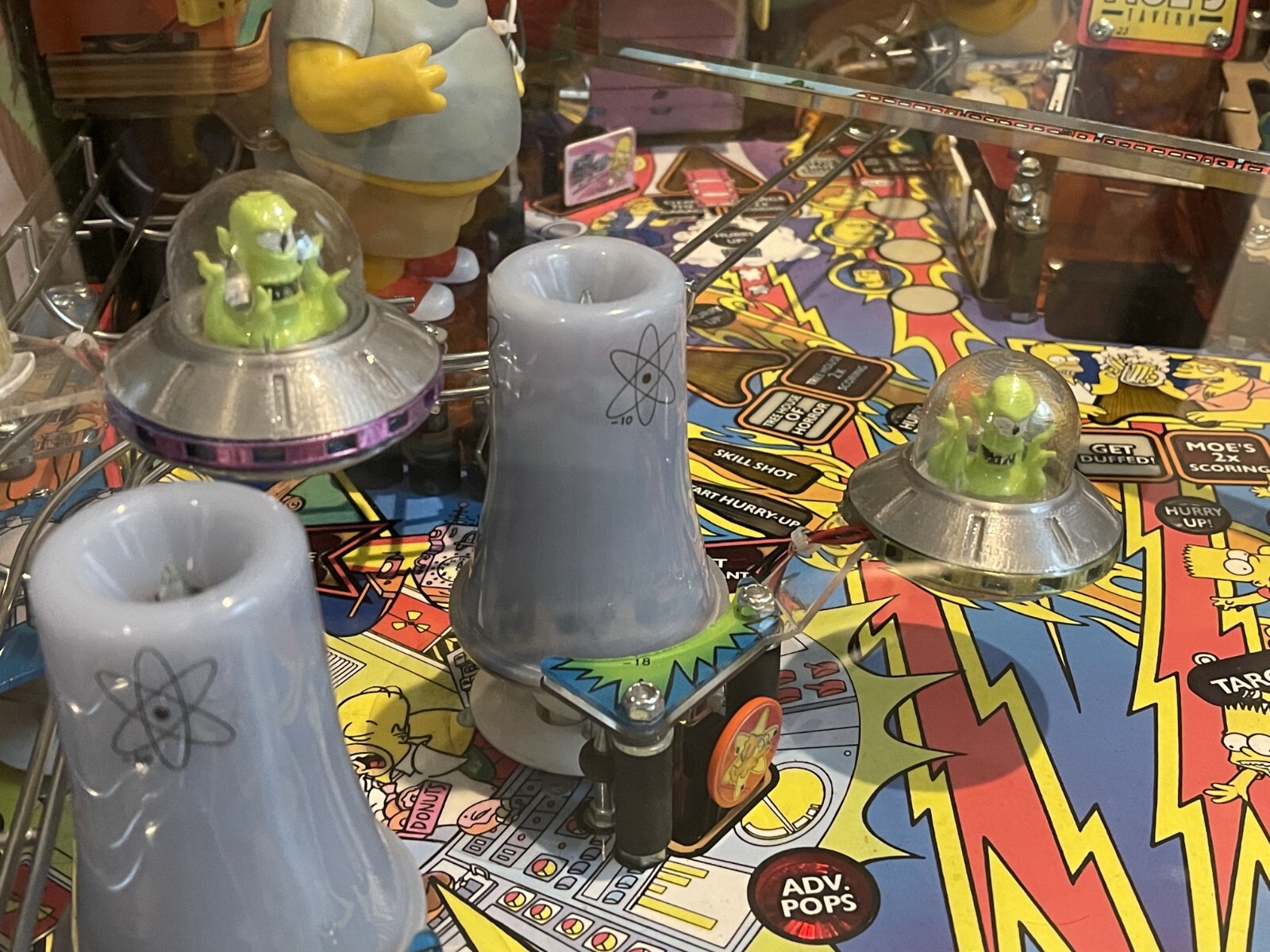 The Simpsons Pinball Party (TSPP) "Alien Invasion" UFO Mod Bundle