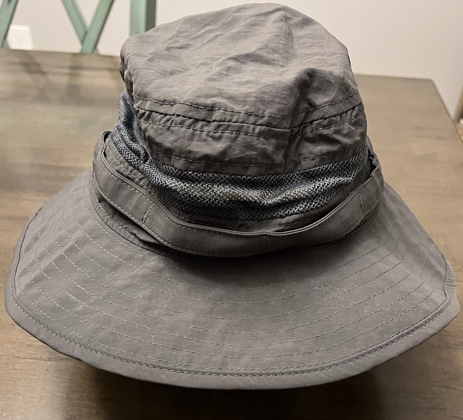 Eddie Bauer Vented Bucket Hat Gray S/M
