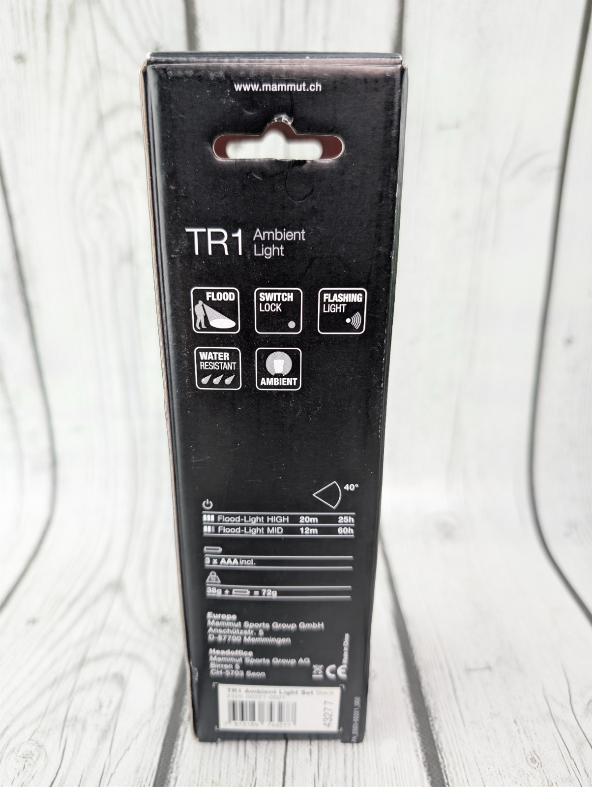 Mammut Mountaineering Headlamp TR1