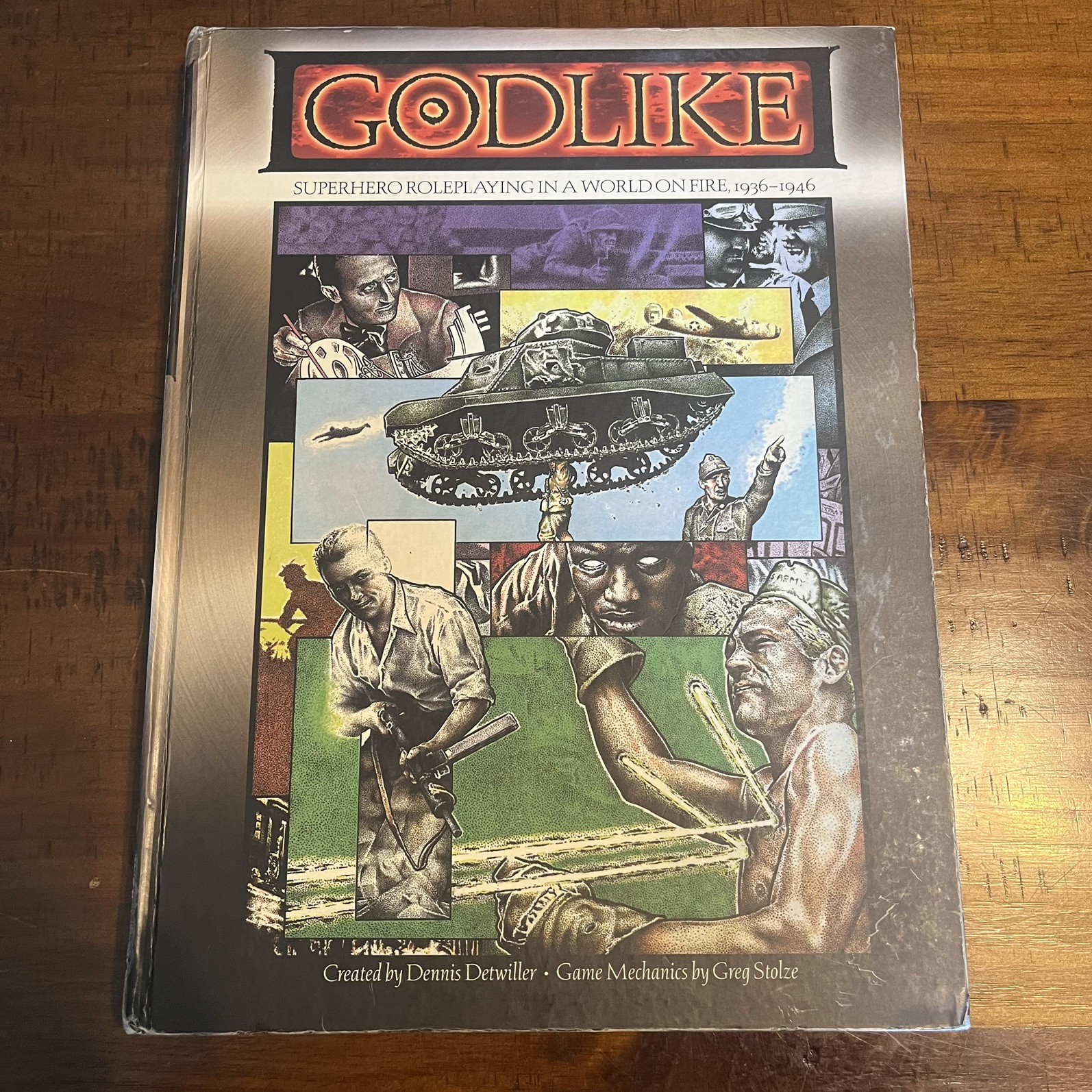 Godlike Superhero Role-Playing Game World War II RPG Fantasy WotC Hobgoblynn