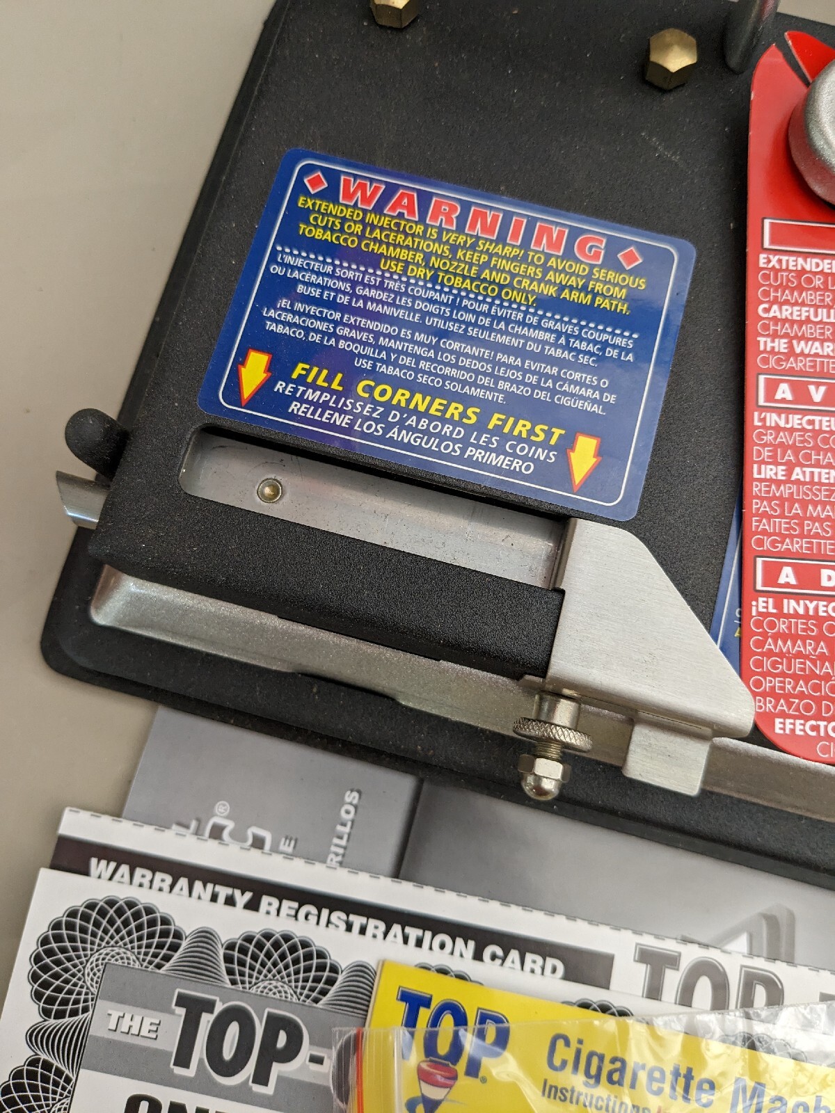 EXTRAS! Top-O-Matic Cigarette Rolling Machines !Charity!
