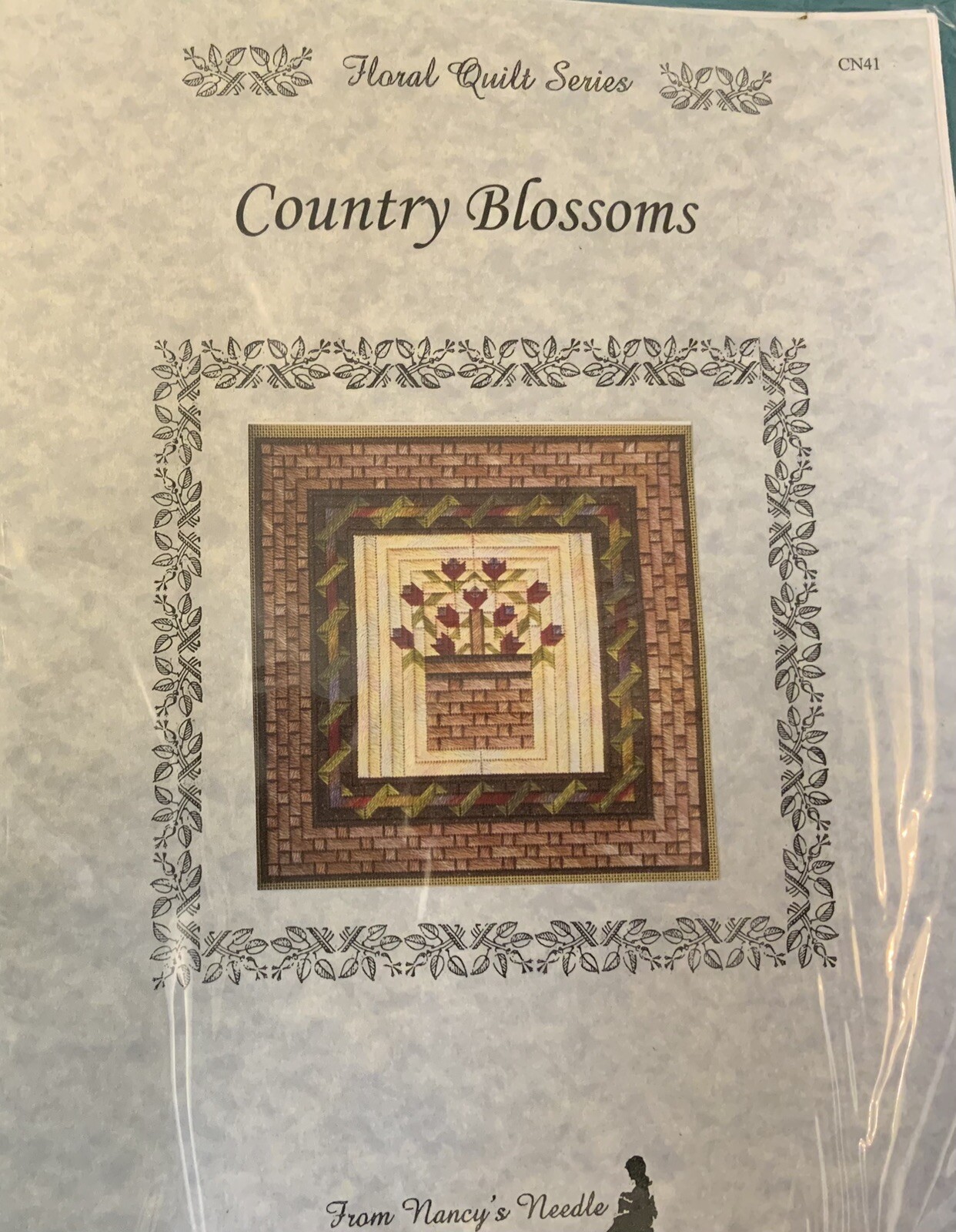Nancy’s Needle Needlepoint Chart “Country Blossoms