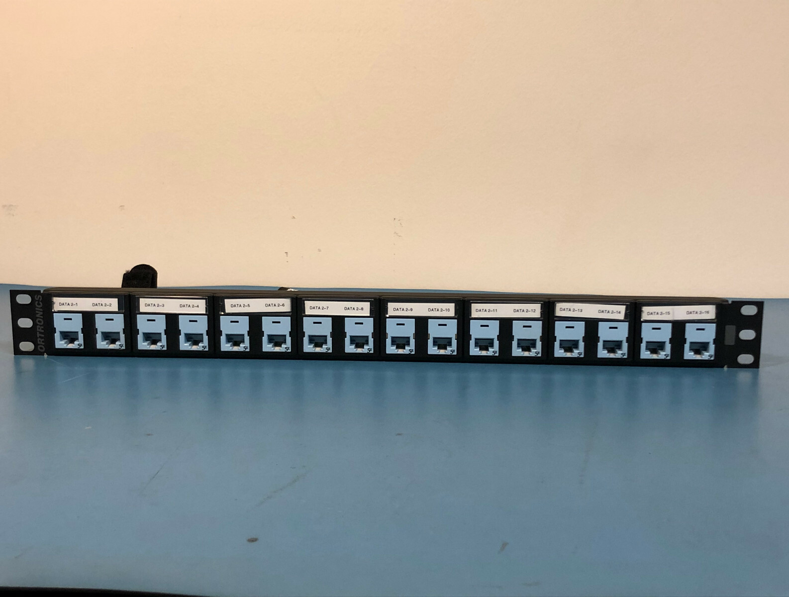 Ortronics OR-401045289 16-Modules 16 Port TRACJACK Cat 5e Ethernet Patch Panel