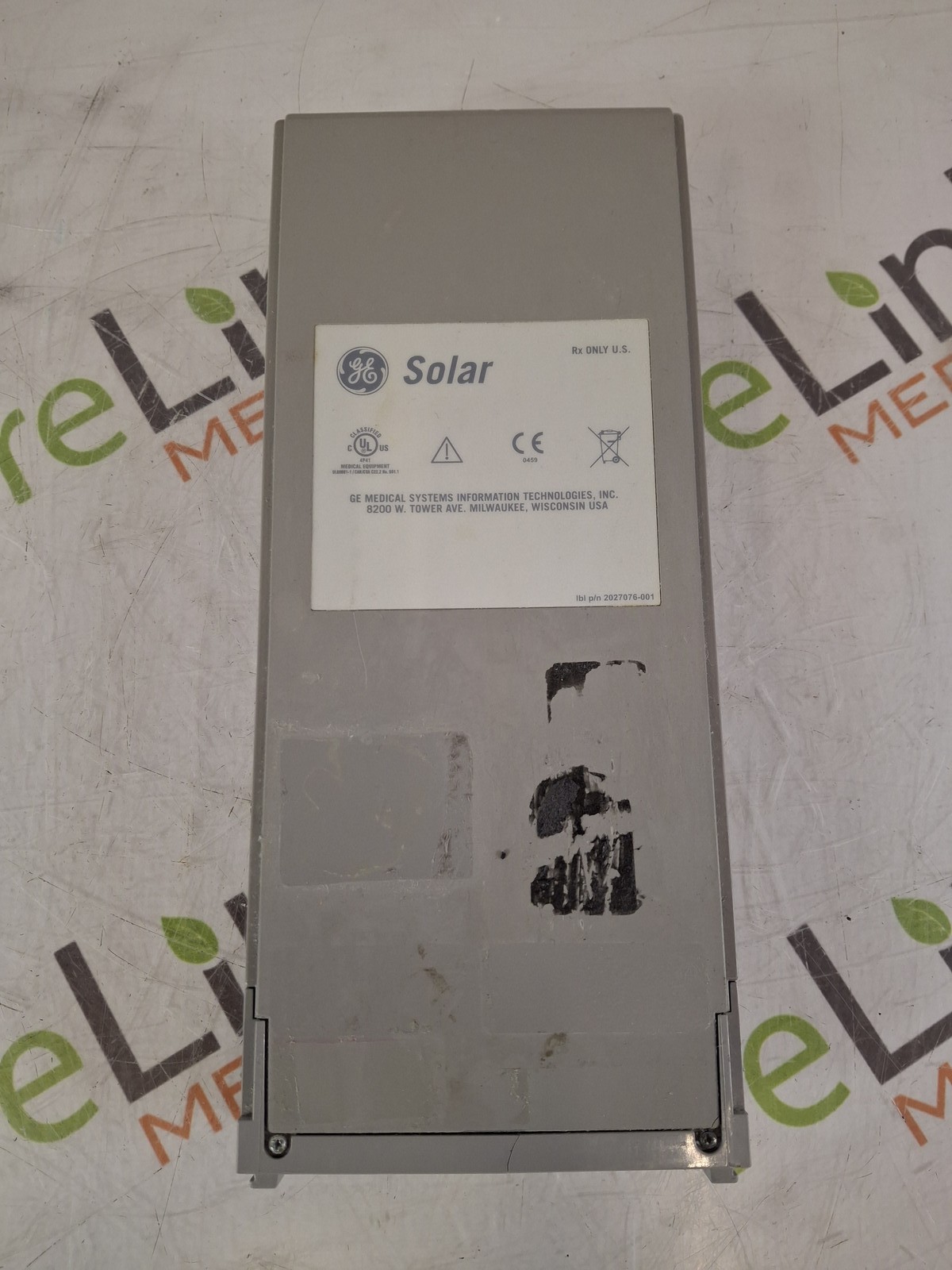 GE Healthcare Capnostat Mainstream CO2 Module