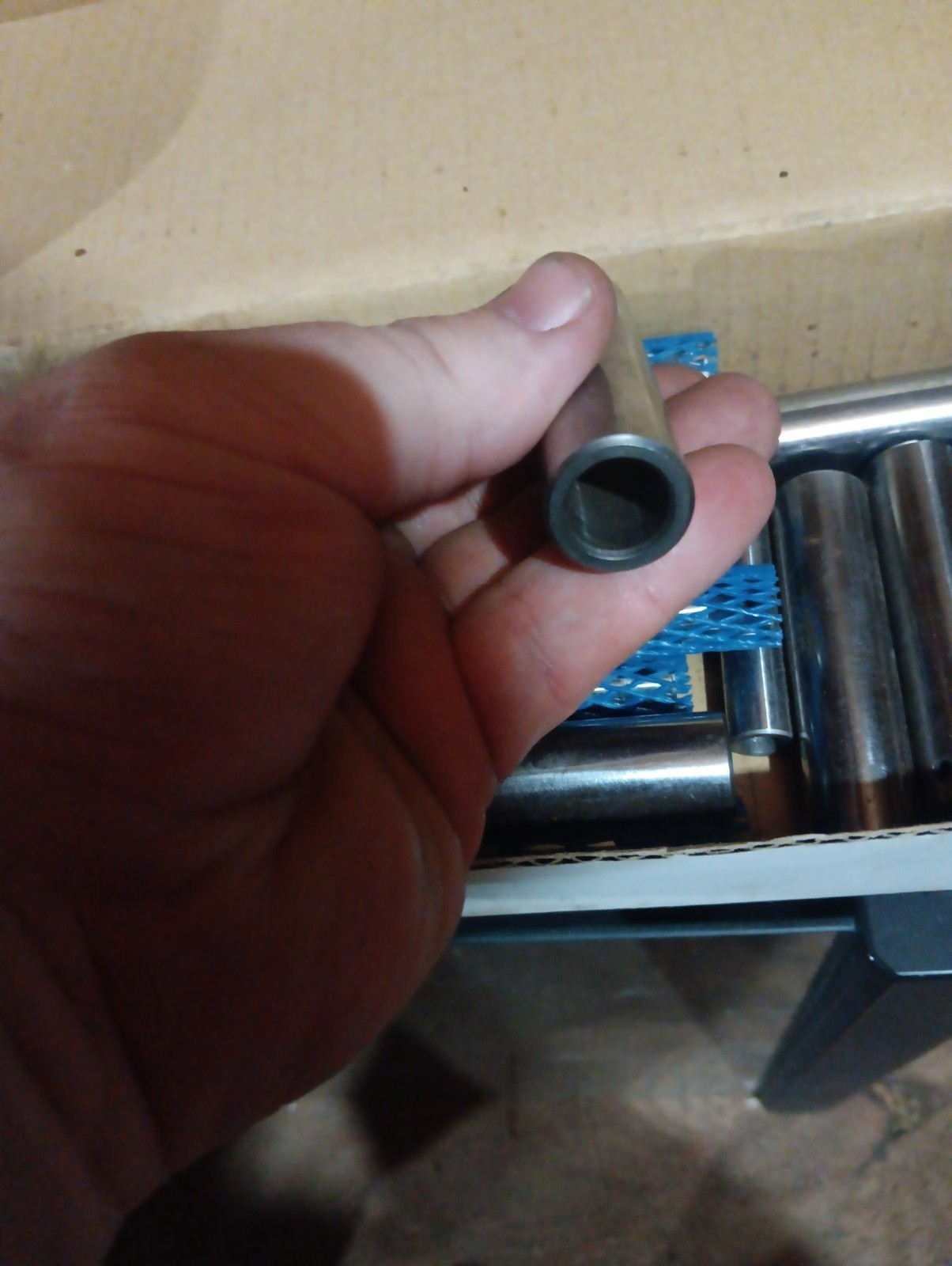 VTG Machines Blank Dowels Misc Box, As Is! Over 5LBS!!