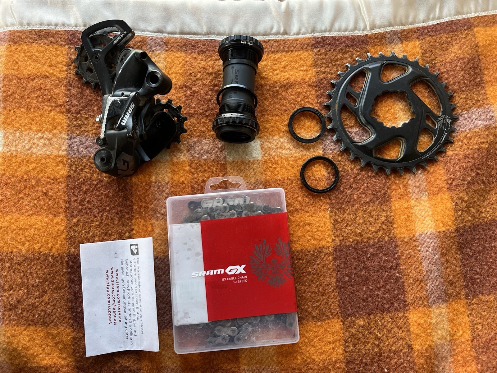 SRAM  X-Actuation Rear Derailleur Dub Chain X -sync 2 For Bike  Parts