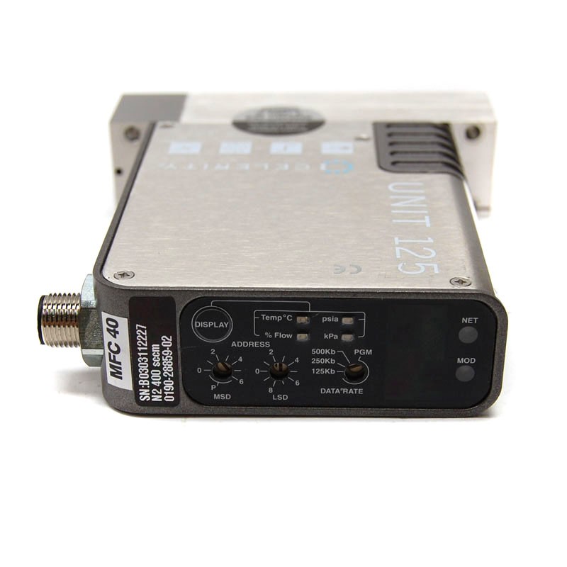 Celerity Unit IFC-125C Mass Flow Controller MFC (N2/400cc) D-Net Digital C-Seal