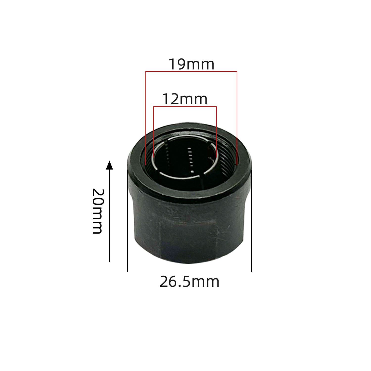 Router Machine Accessories M20 Clamp Nut Collet Chuck Adapter for Engraving